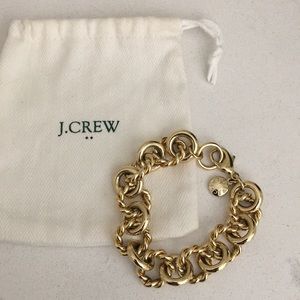 J. Crew Gold Tone Link Bracelet